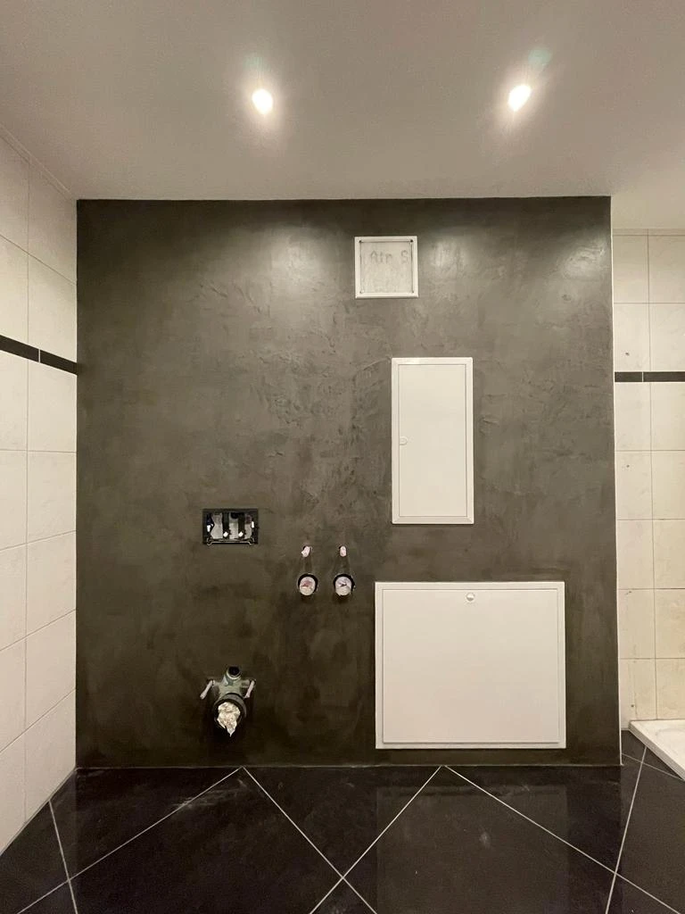 Vorher-Nachher Kreativarbeit Beton